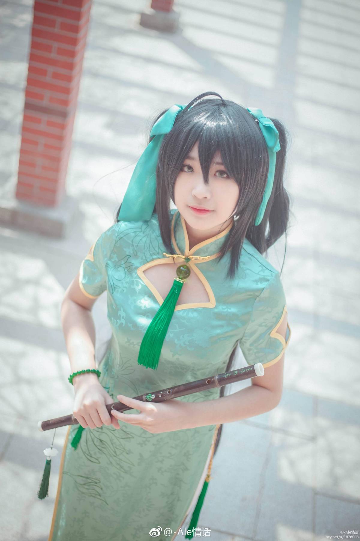 "Honor of Kings" Sun Shangxiang's Fan Cheongsam C O S P L A Y