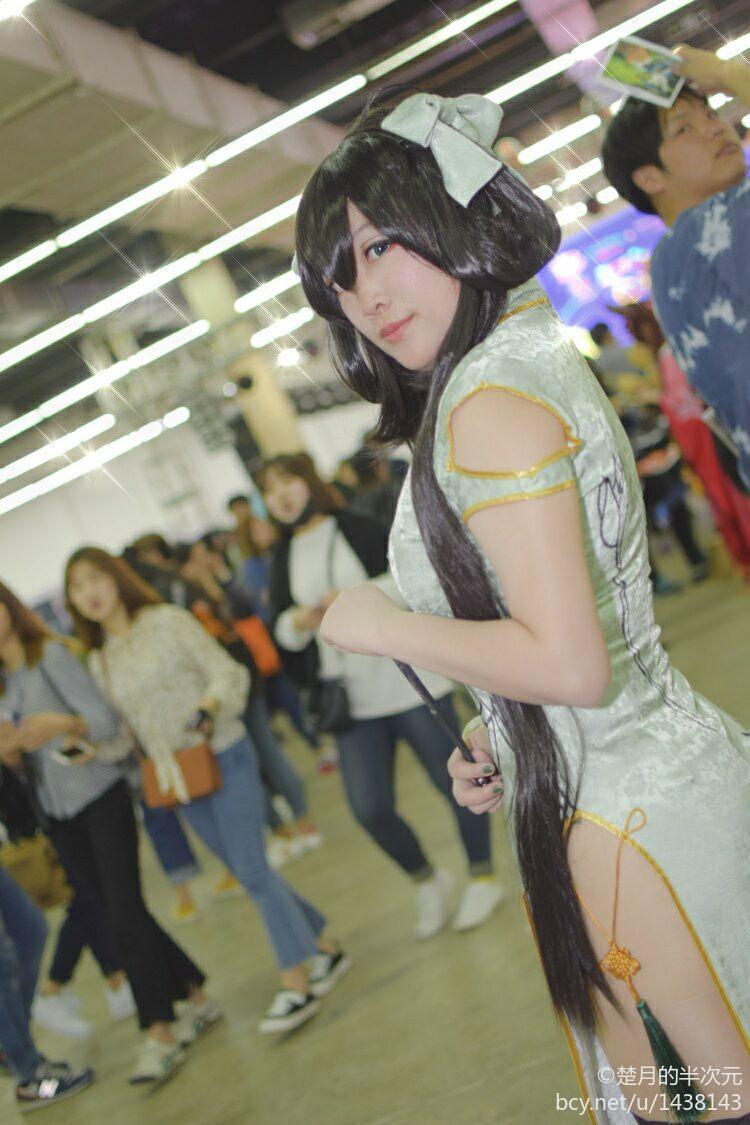 "Honor of Kings" Sun Shangxiang's Fan Cheongsam C O S P L A Y