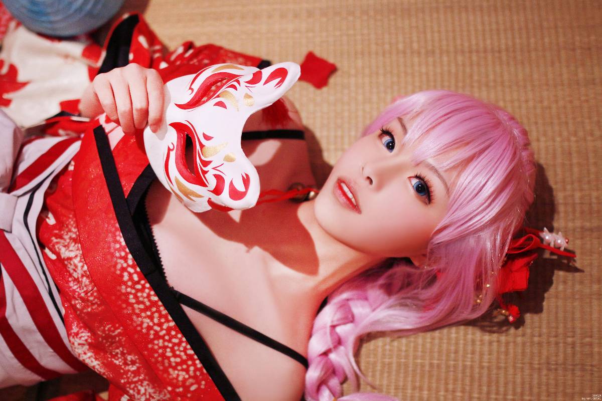 Bài hát tour du lịch âm nhạc "Vocaloid" Luka Hongling Dance Girl c o s p l a y