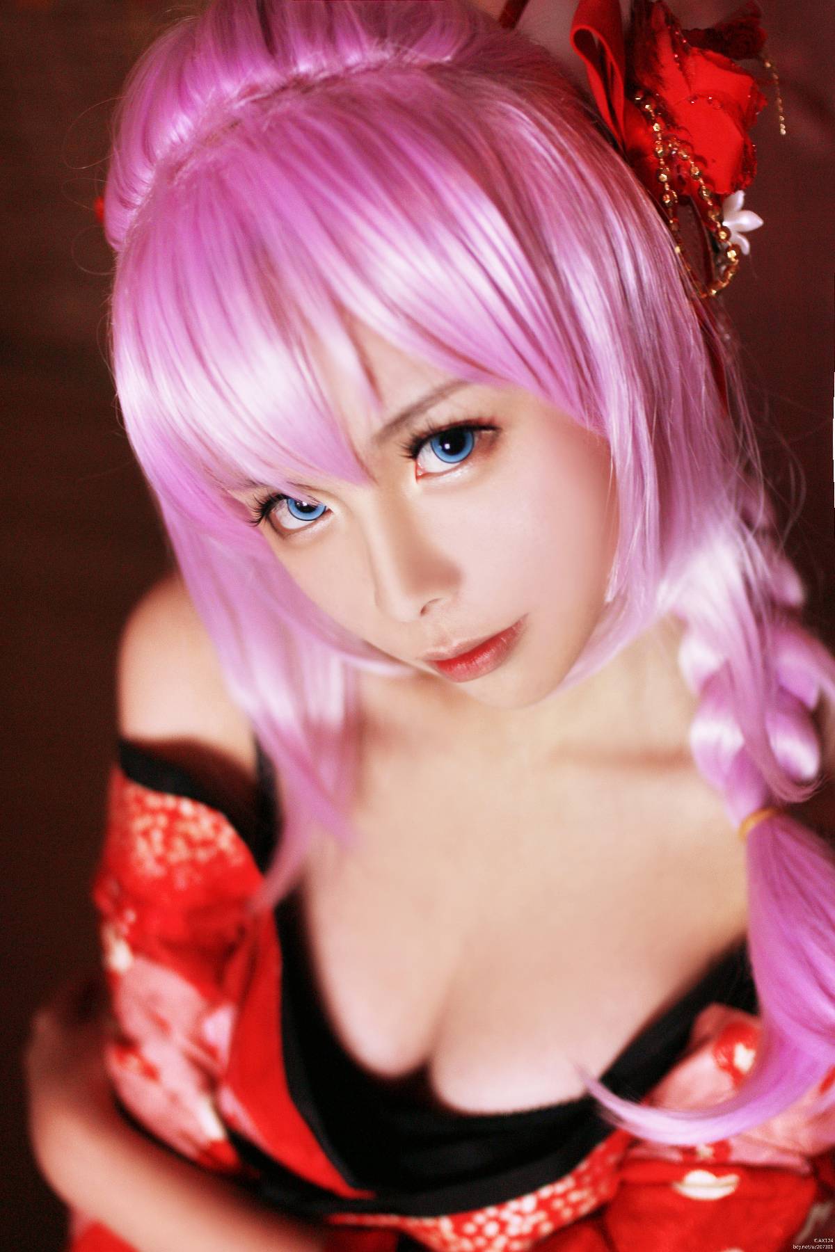 Bài hát tour du lịch âm nhạc "Vocaloid" Luka Hongling Dance Girl c o s p l a y