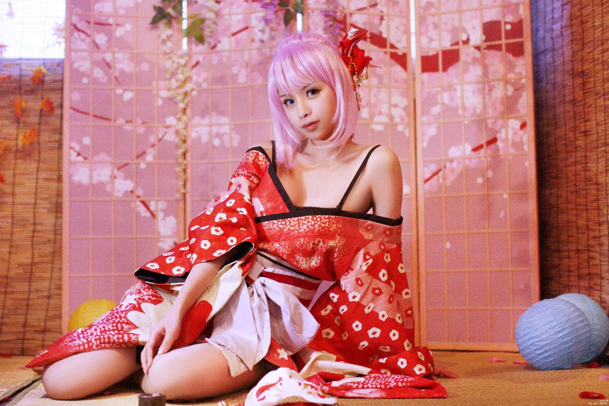 Bài hát tour du lịch âm nhạc "Vocaloid" Luka Hongling Dance Girl c o s p l a y