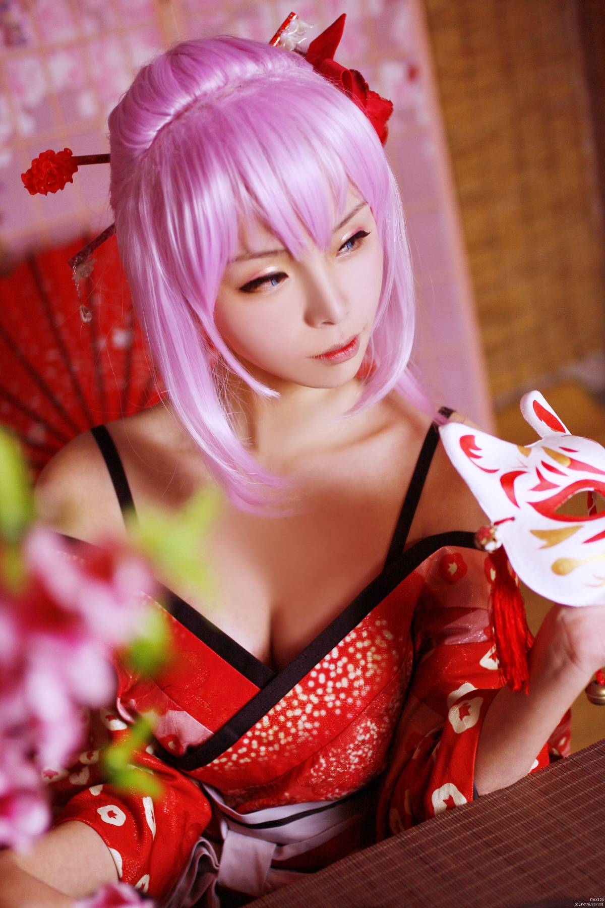 Bài hát tour du lịch âm nhạc "Vocaloid" Luka Hongling Dance Girl c o s p l a y