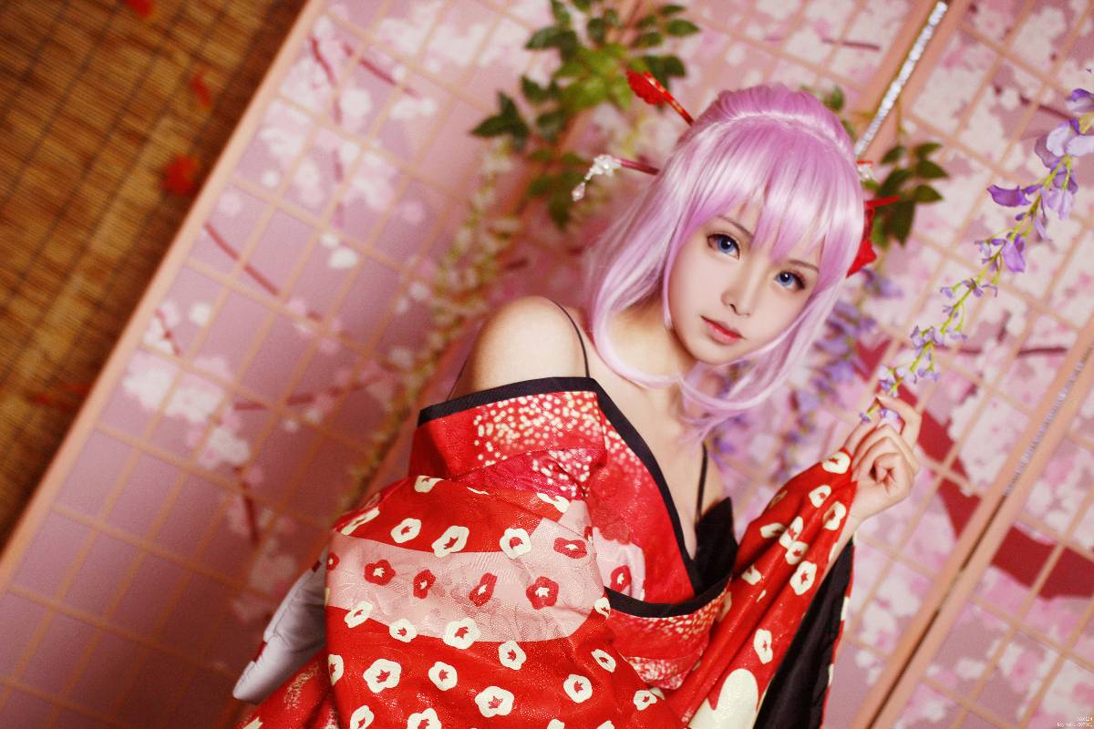 Bài hát tour du lịch âm nhạc "Vocaloid" Luka Hongling Dance Girl c o s p l a y