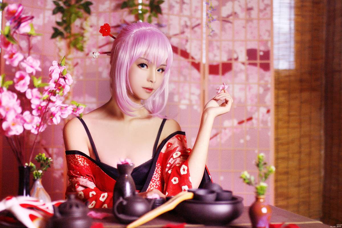 Bài hát tour du lịch âm nhạc "Vocaloid" Luka Hongling Dance Girl c o s p l a y