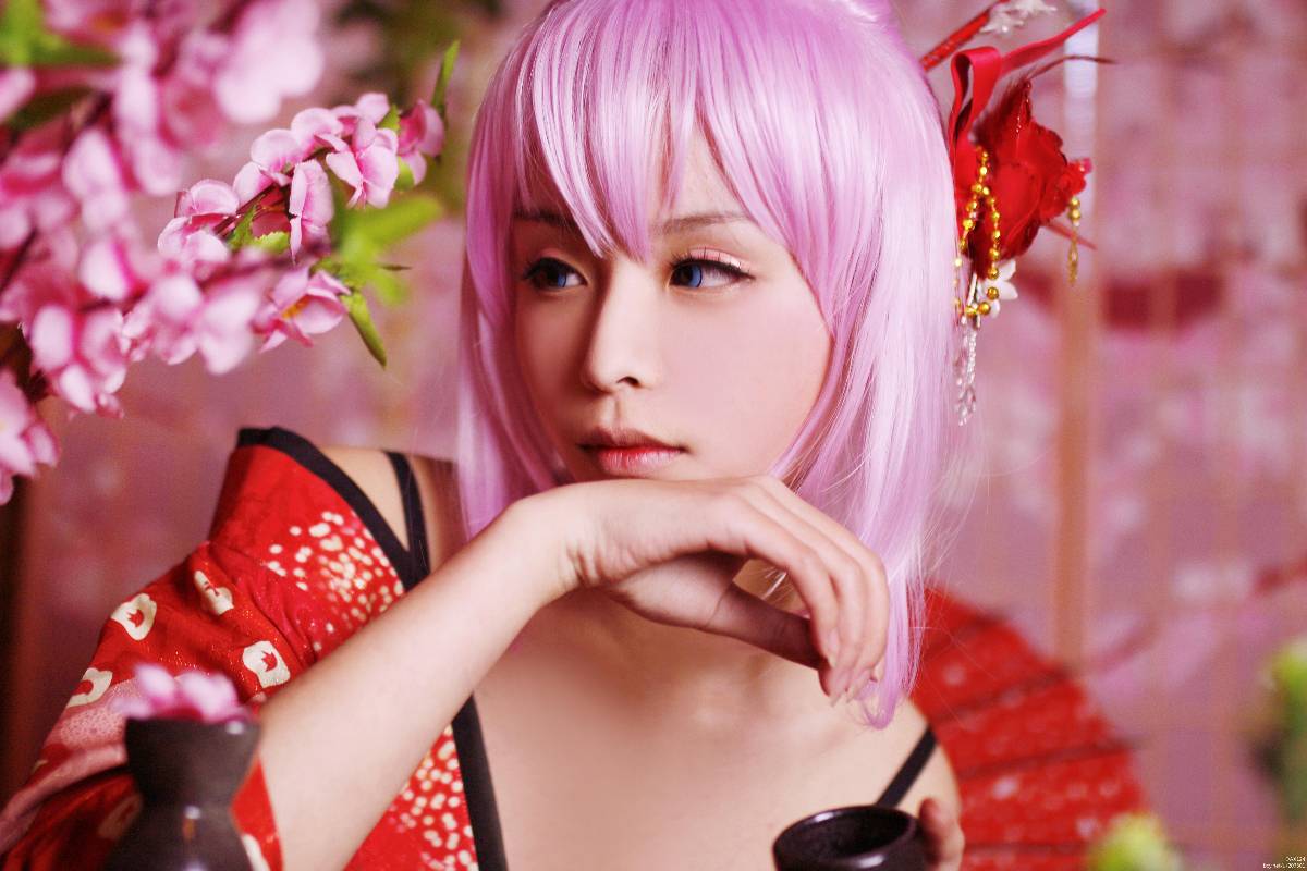 Bài hát tour du lịch âm nhạc "Vocaloid" Luka Hongling Dance Girl c o s p l a y