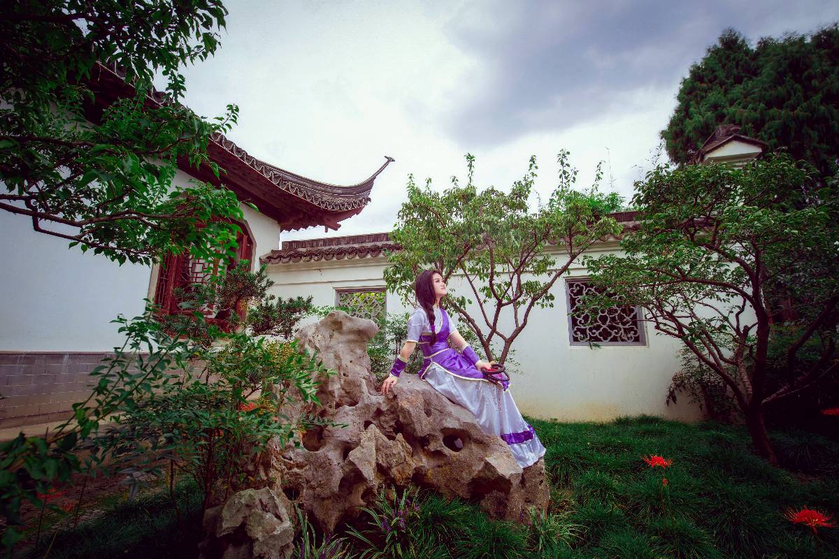 "Truyền thuyết về thanh kiếm và cổ tích" Lin Yueru C o s p l a y