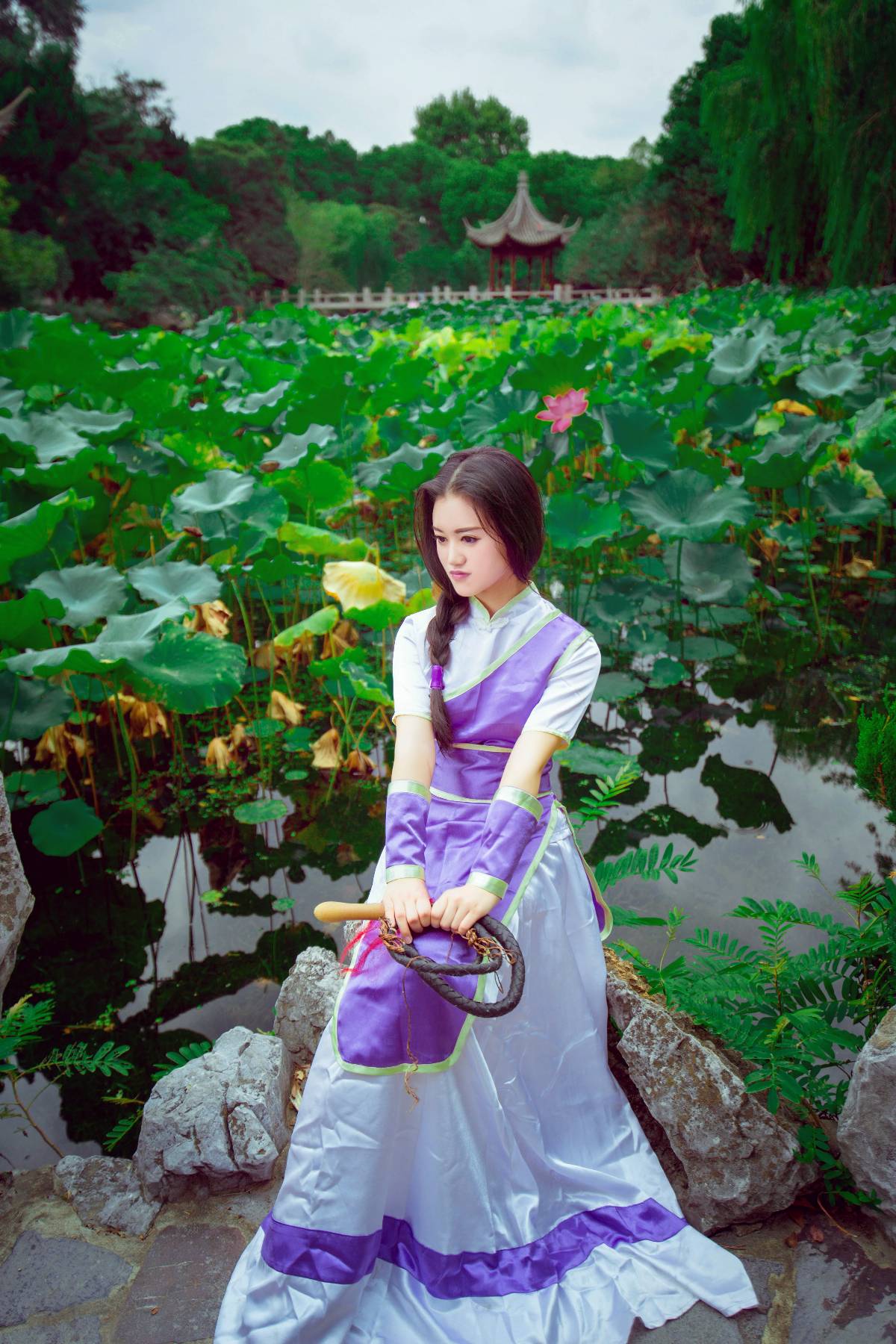 "Truyền thuyết về thanh kiếm và cổ tích" Lin Yueru C o s p l a y