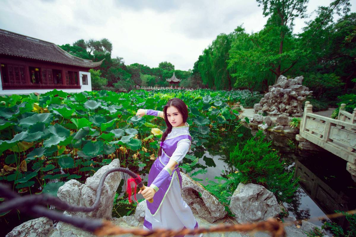 "Truyền thuyết về thanh kiếm và cổ tích" Lin Yueru C o s p l a y