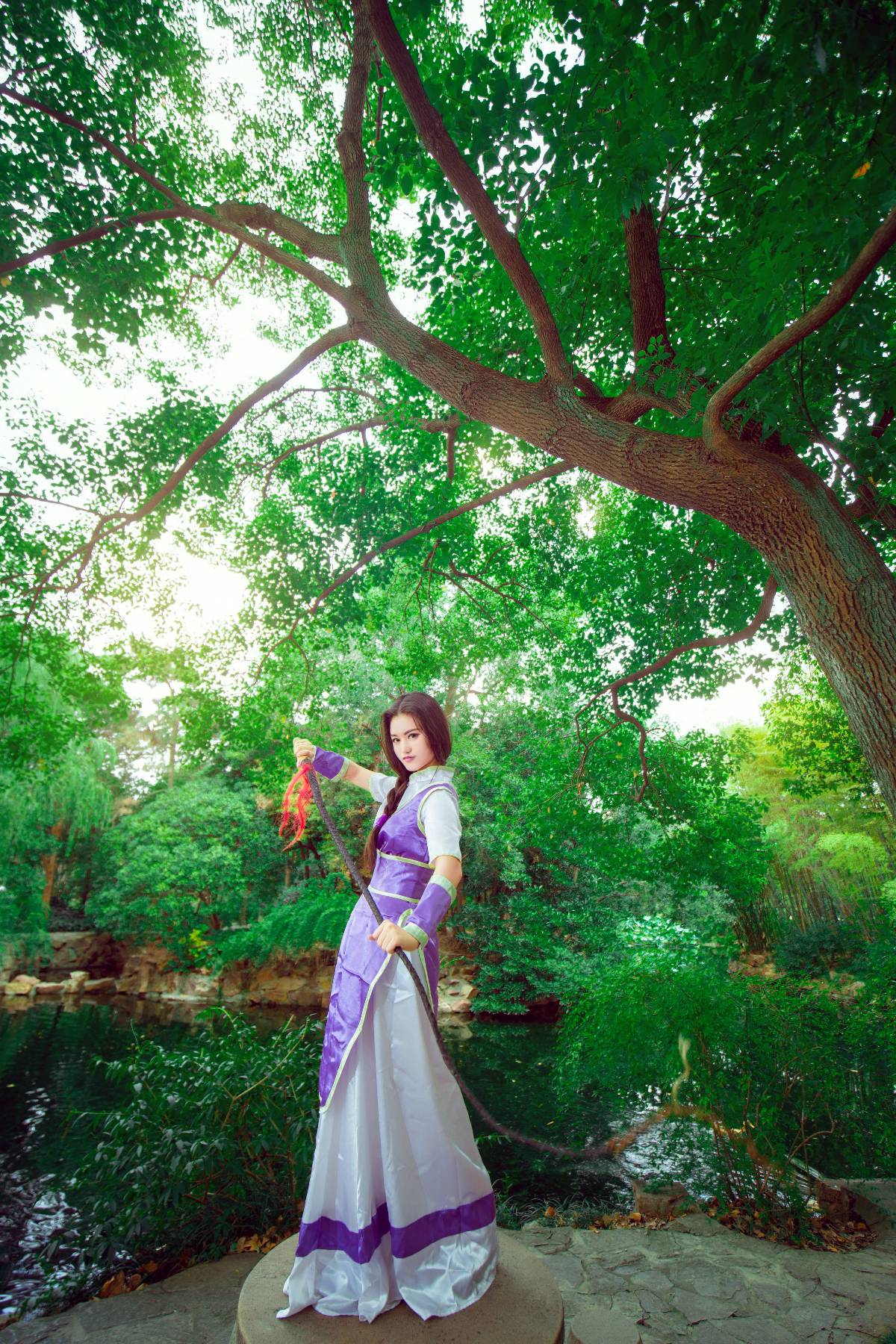 "Truyền thuyết về thanh kiếm và cổ tích" Lin Yueru C o s p l a y