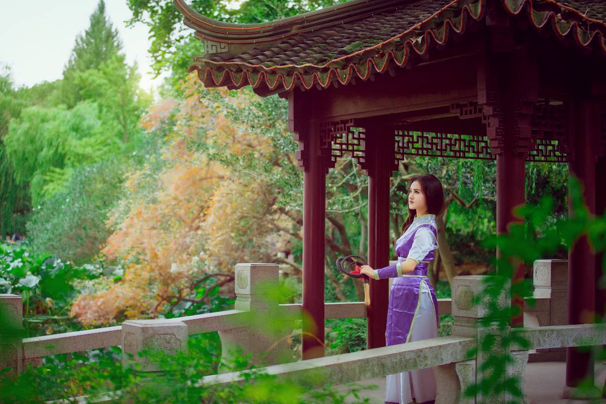 "Truyền thuyết về thanh kiếm và cổ tích" Lin Yueru C o s p l a y