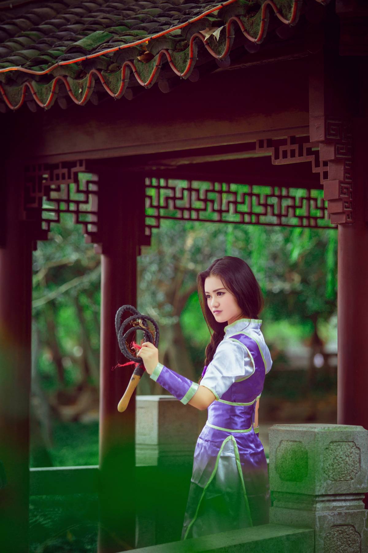 "Truyền thuyết về thanh kiếm và cổ tích" Lin Yueru C o s p l a y