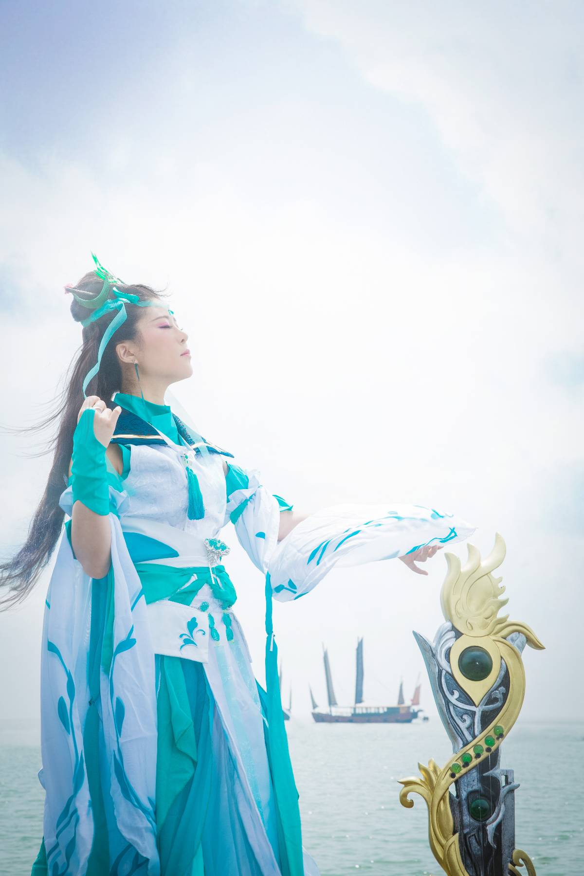 "Kiếm kiếm tình yêu trực tuyến phiên bản 3" Changgemen c o s p l a y