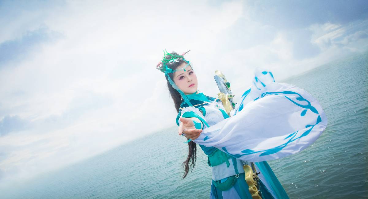 "Kiếm kiếm tình yêu trực tuyến phiên bản 3" Changgemen c o s p l a y