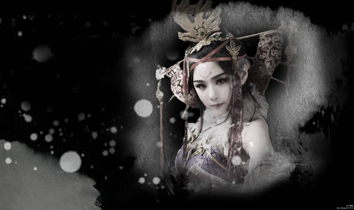 "Người đàn ông xấu trên thế giới" Hoàng hậu & Vua Qi C O S P L A Y
