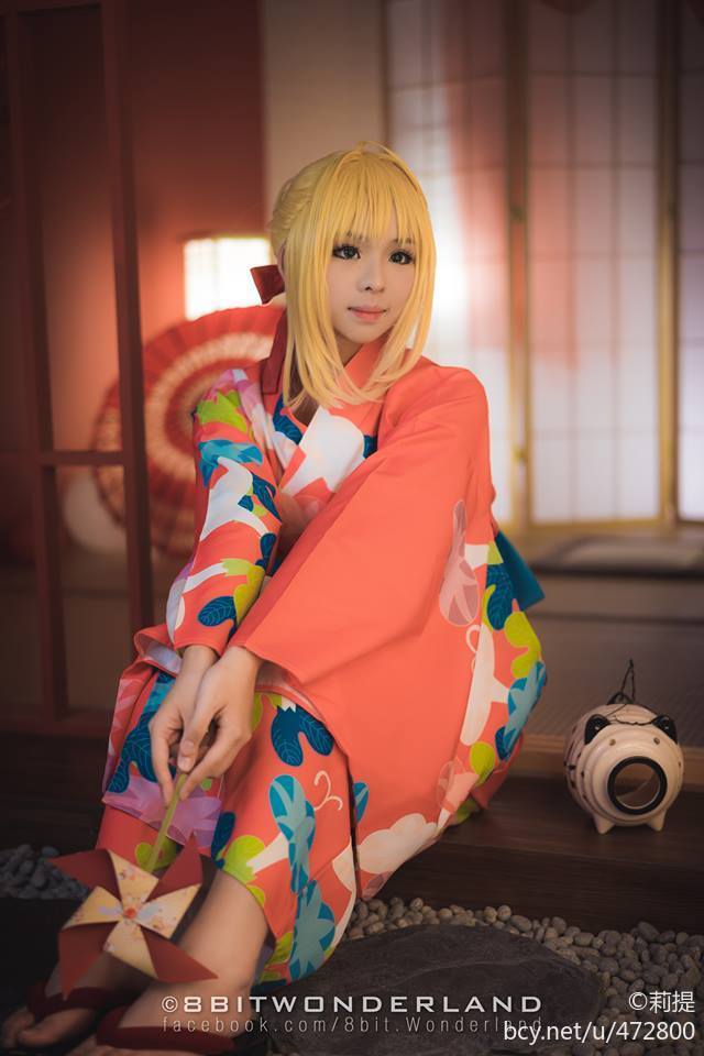 "Fate Grand Order" Artoria Pandragong FGO kỷ niệm 1 năm C O S P L A Y