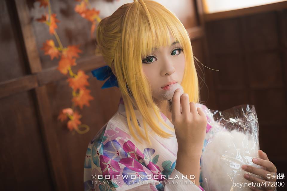 "Fate Grand Order" Artoria Pandragong FGO kỷ niệm 1 năm C O S P L A Y