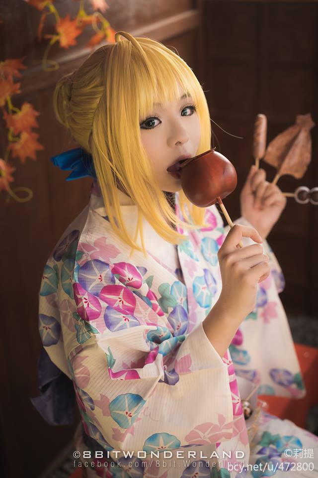 "Fate Grand Order" Artoria Pandragong FGO kỷ niệm 1 năm C O S P L A Y