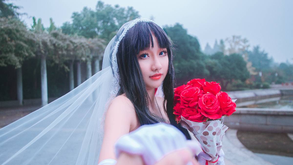 "Số phận ở lại đêm" Tosaka Rin Hana Hôn nhân c o s p l a y