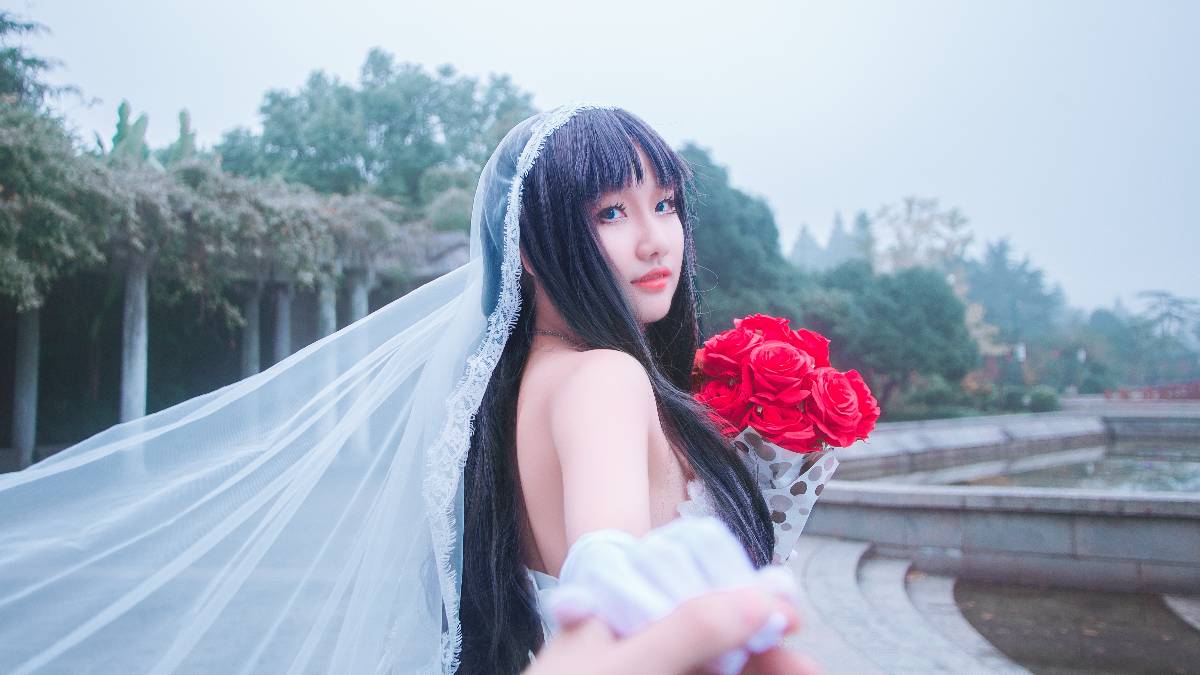 "Số phận ở lại đêm" Tosaka Rin Hana Hôn nhân c o s p l a y