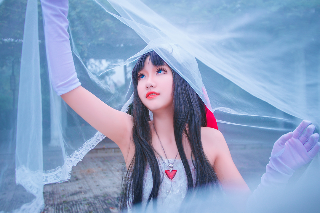 "Số phận ở lại đêm" Tosaka Rin Hana Hôn nhân c o s p l a y