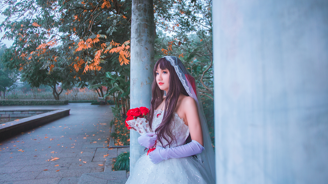 "Số phận ở lại đêm" Tosaka Rin Hana Hôn nhân c o s p l a y