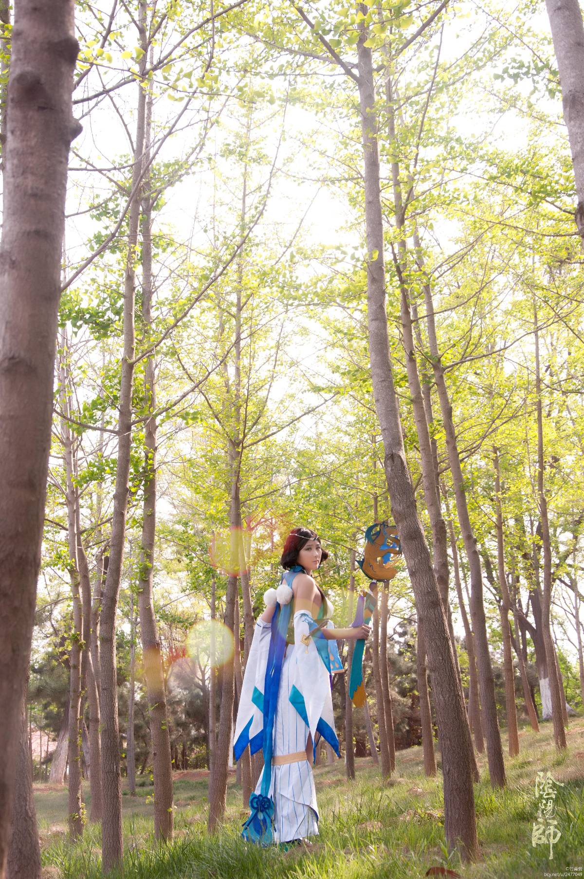 "Trò chơi di động Onmyoji" Tám trăm Bhikkhuni c o s p l a y