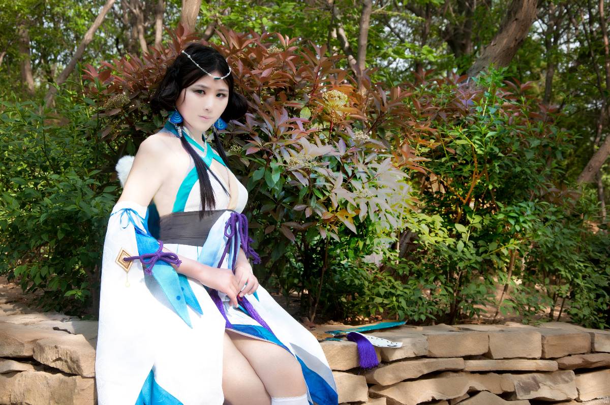 "Trò chơi di động Onmyoji" Tám trăm Bhikkhuni c o s p l a y