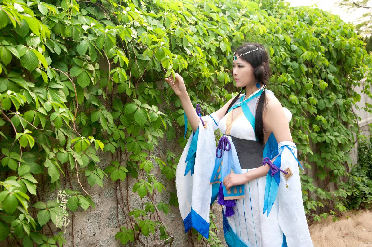 "Trò chơi di động Onmyoji" Tám trăm Bhikkhuni c o s p l a y