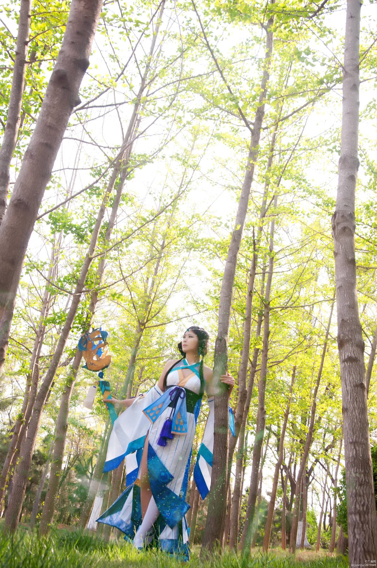 "Trò chơi di động Onmyoji" Tám trăm Bhikkhuni c o s p l a y