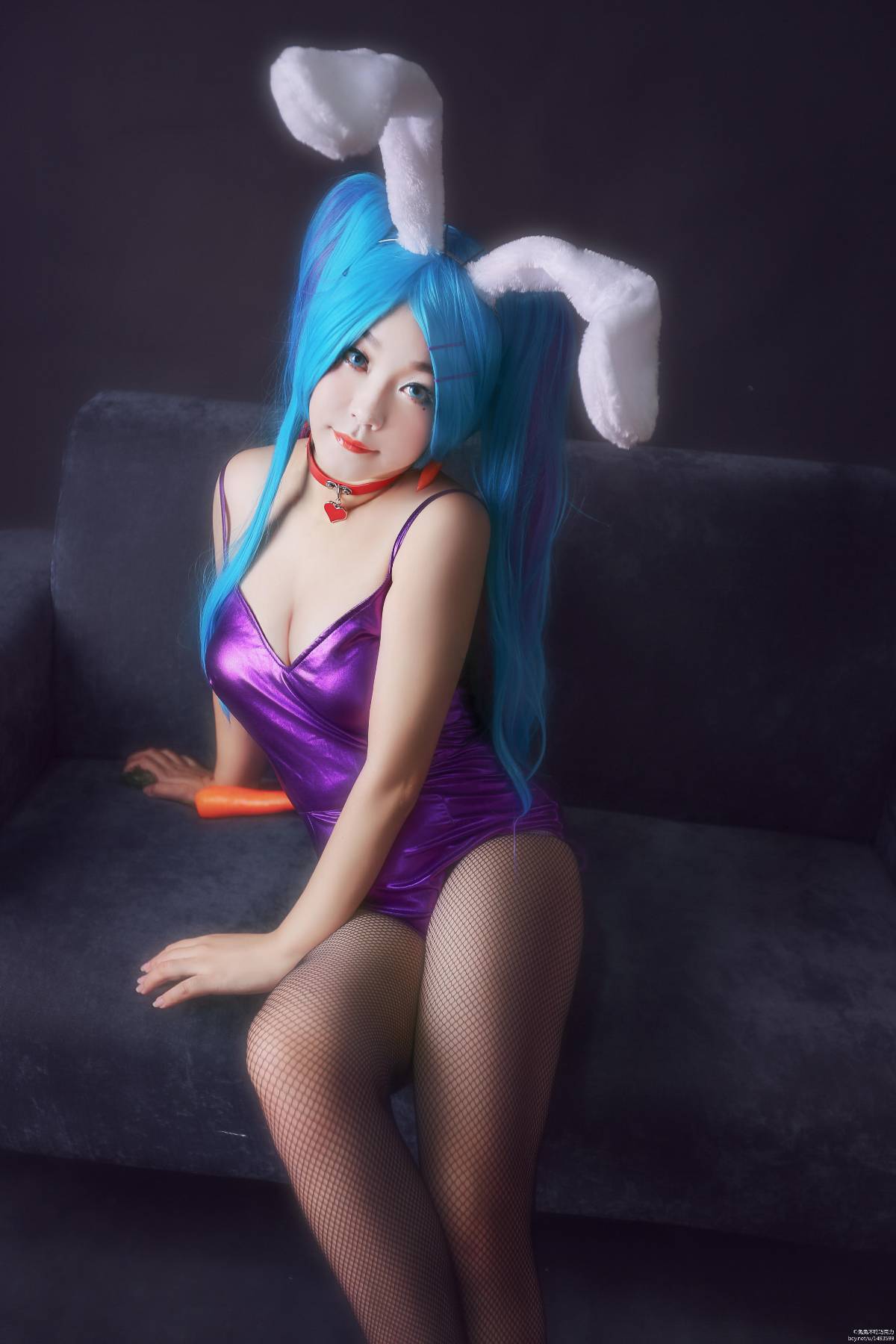 "Liên minh huyền thoại" Chinse Fairy Fan Bunny C O S P L A Y