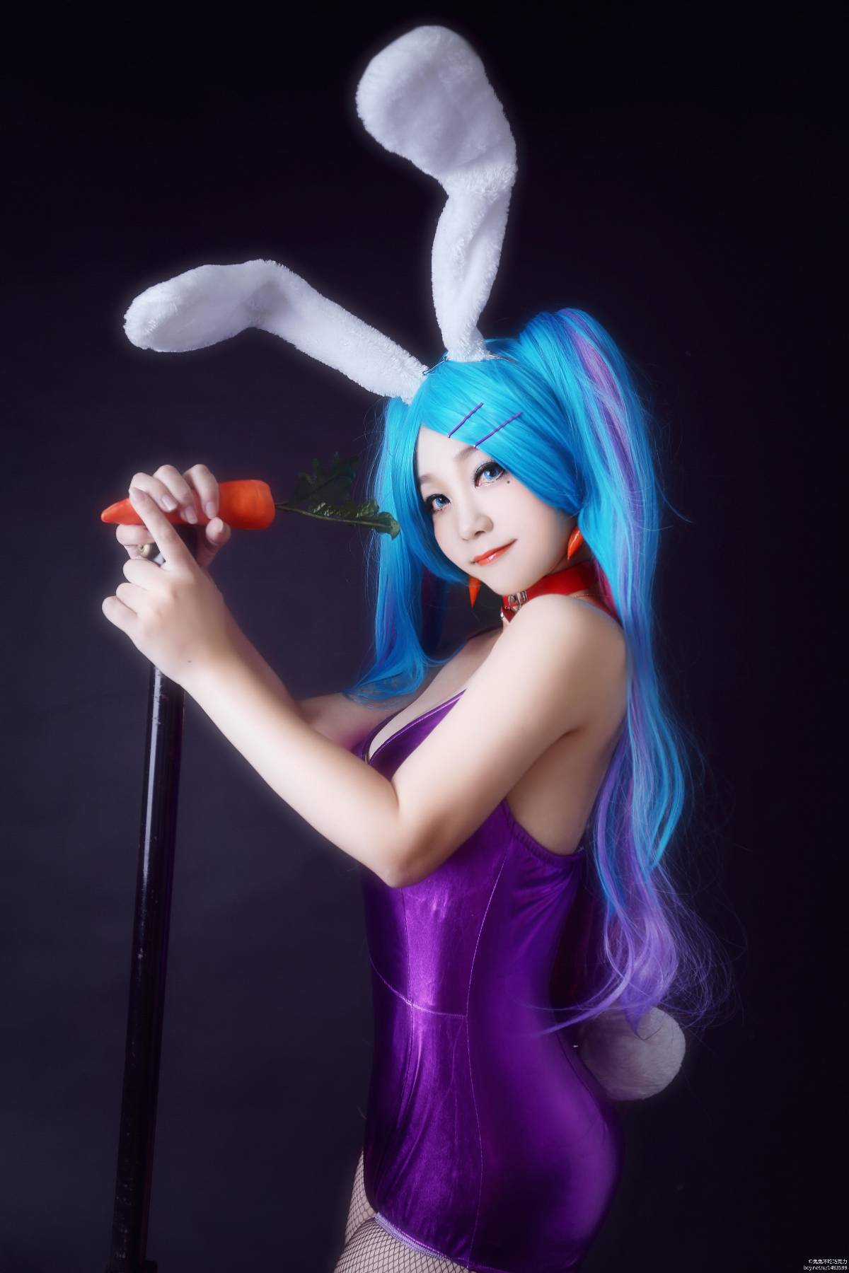 "Liên minh huyền thoại" Chinse Fairy Fan Bunny C O S P L A Y