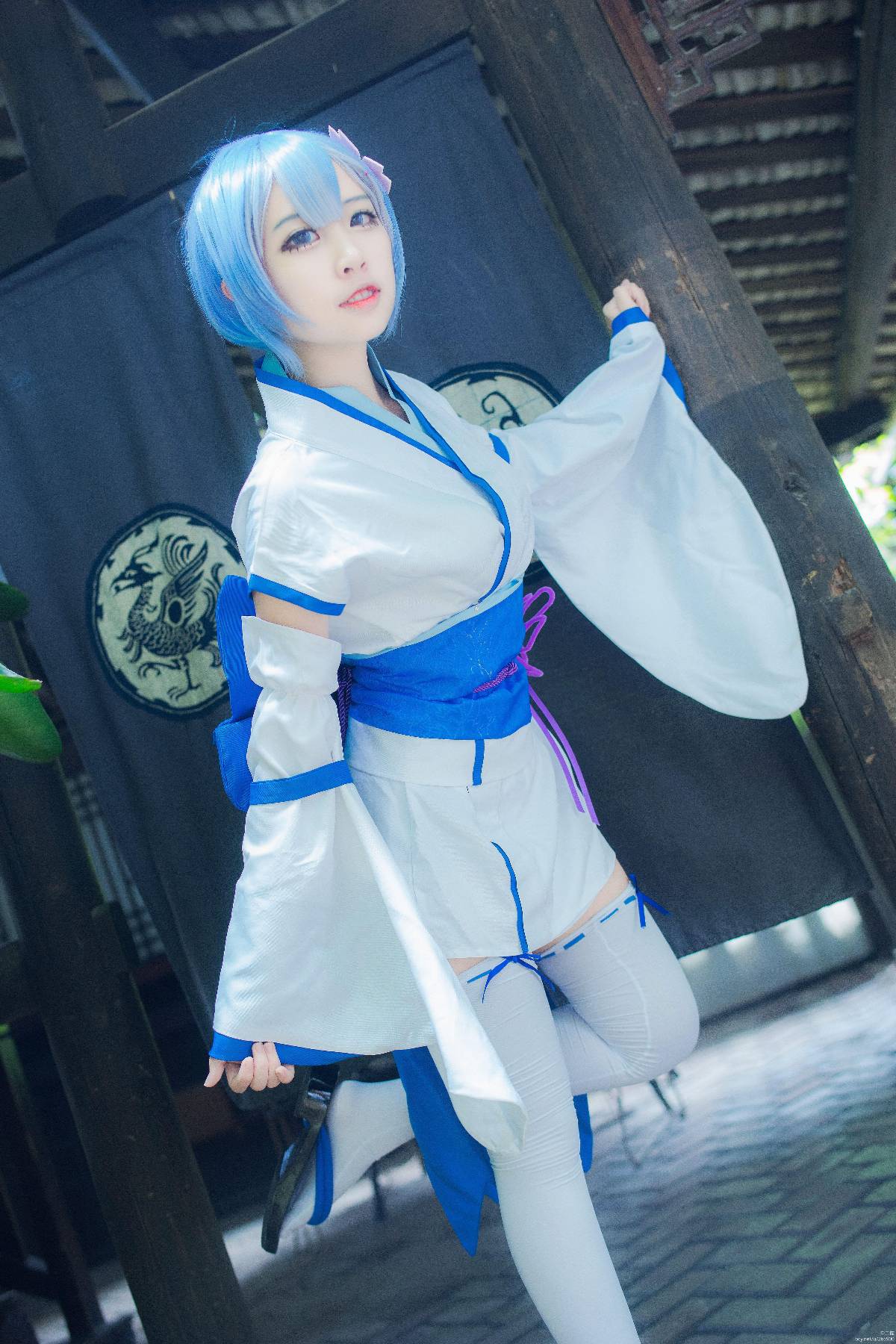 "Cuộc sống ở một thế giới khác từ đầu", thời thơ ấu của Kimono c o s p l a y