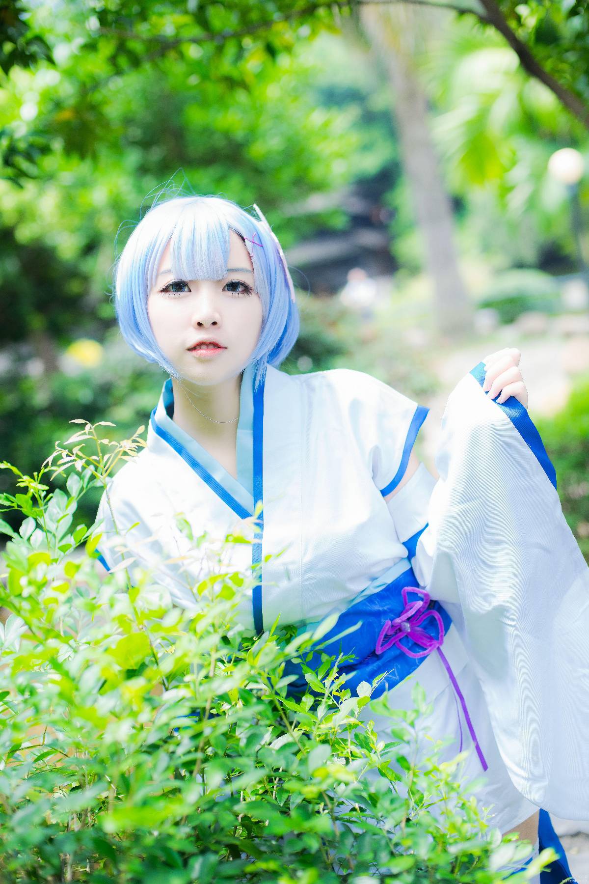 "Cuộc sống ở một thế giới khác từ đầu", thời thơ ấu của Kimono c o s p l a y