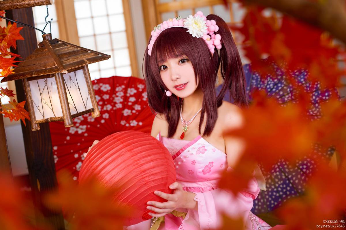 "Thần tượng bậc thầy Cinderella cô gái" Tomoeri Okabaya SSR Dream Color Four Leaf C o S P L A Y