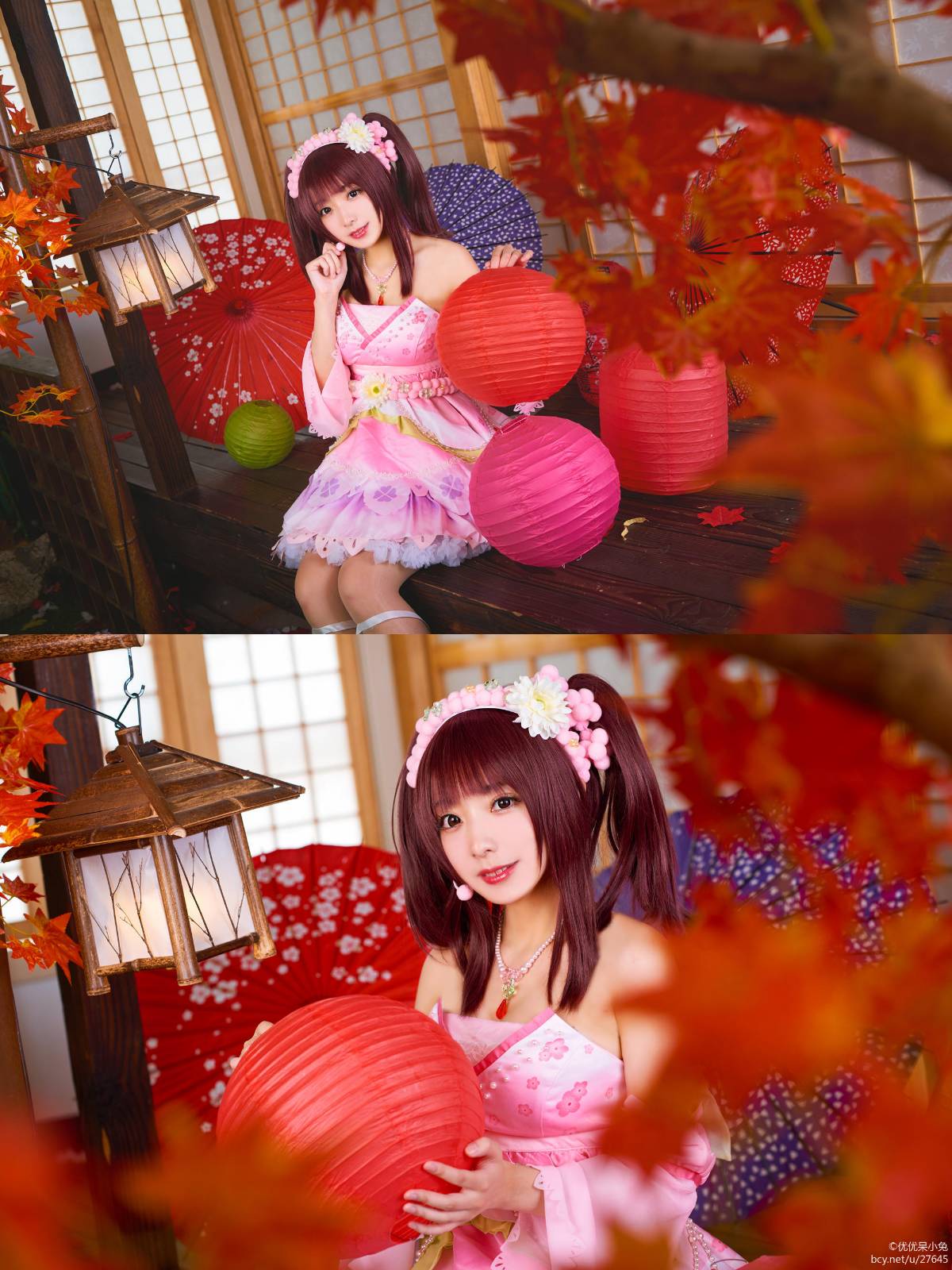 "Thần tượng bậc thầy Cinderella cô gái" Tomoeri Okabaya SSR Dream Color Four Leaf C o S P L A Y