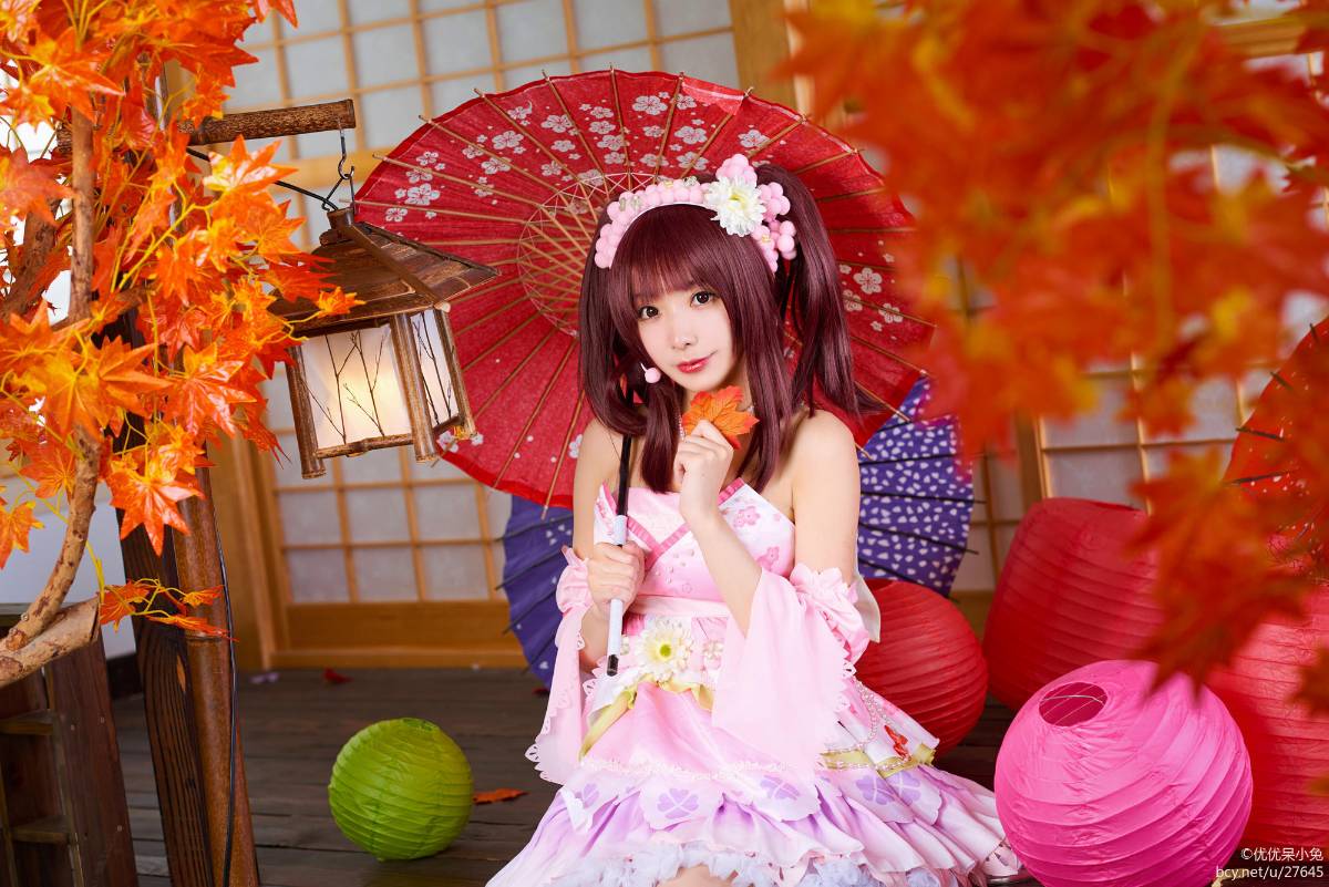 "Thần tượng bậc thầy Cinderella cô gái" Tomoeri Okabaya SSR Dream Color Four Leaf C o S P L A Y