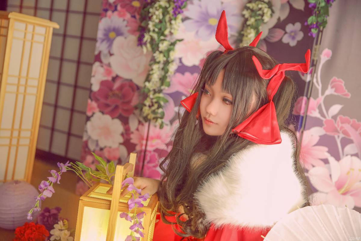 Fate Grand Order: Rin Itsusaka x Saber Cherry Blossoms nở rộ vào mùa xuân c o s p l a y