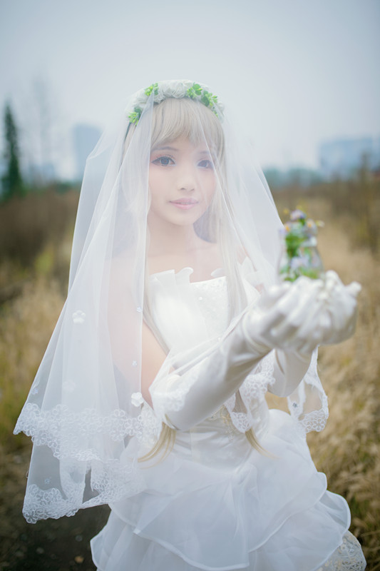 "Chúng tôi vẫn không biết tên của bông hoa mà chúng ta thấy ngày hôm đó" mã cô dâu c o s p l a y