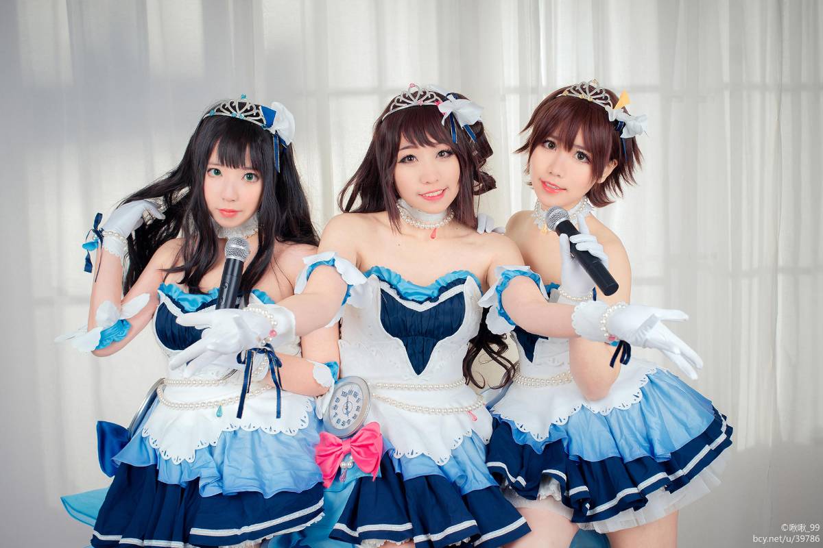"Thần tượng chủ nhân Cinderella" Honda Miyo x Shibuya Rin x Shibuya Murakami Uchitsuki C Server C O S P L A Y