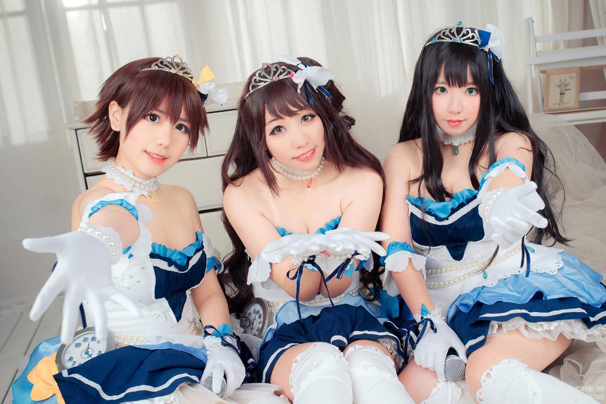 "Thần tượng chủ nhân Cinderella" Honda Miyo x Shibuya Rin x Shibuya Murakami Uchitsuki C Server C O S P L A Y