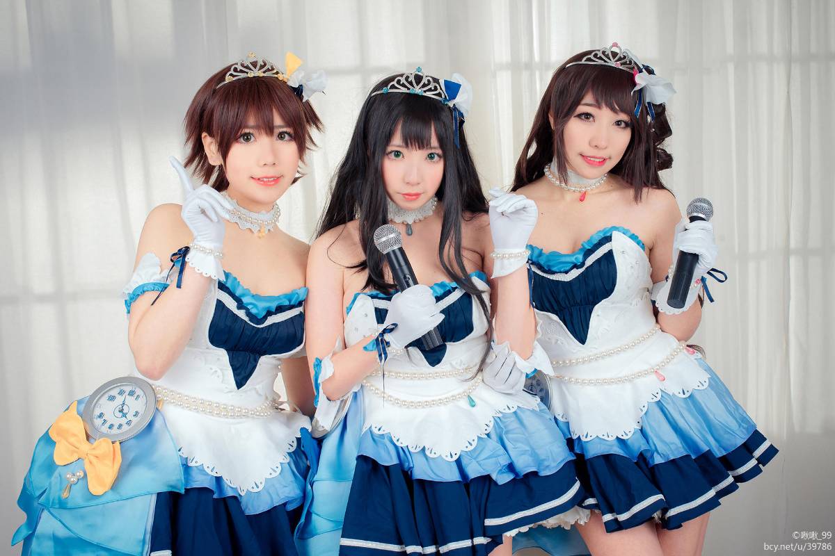 "Thần tượng chủ nhân Cinderella" Honda Miyo x Shibuya Rin x Shibuya Murakami Uchitsuki C Server C O S P L A Y