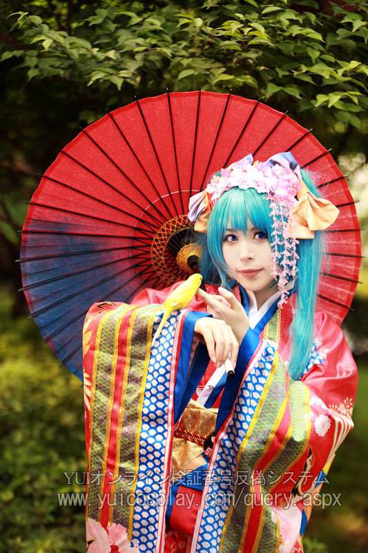 "Gia đình Vocaloid" Âm thanh Miku Color Quần áo C O S P L A Y