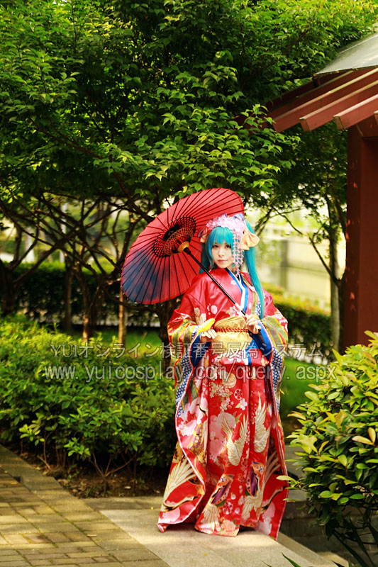 "Gia đình Vocaloid" Âm thanh Miku Color Quần áo C O S P L A Y