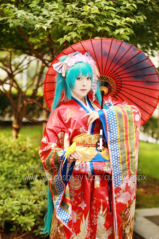 "Gia đình Vocaloid" Âm thanh Miku Color Quần áo C O S P L A Y