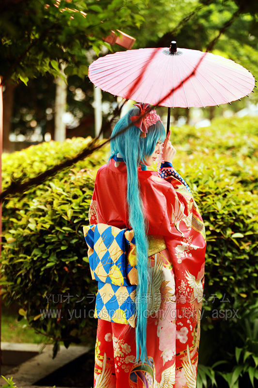 "Gia đình Vocaloid" Âm thanh Miku Color Quần áo C O S P L A Y