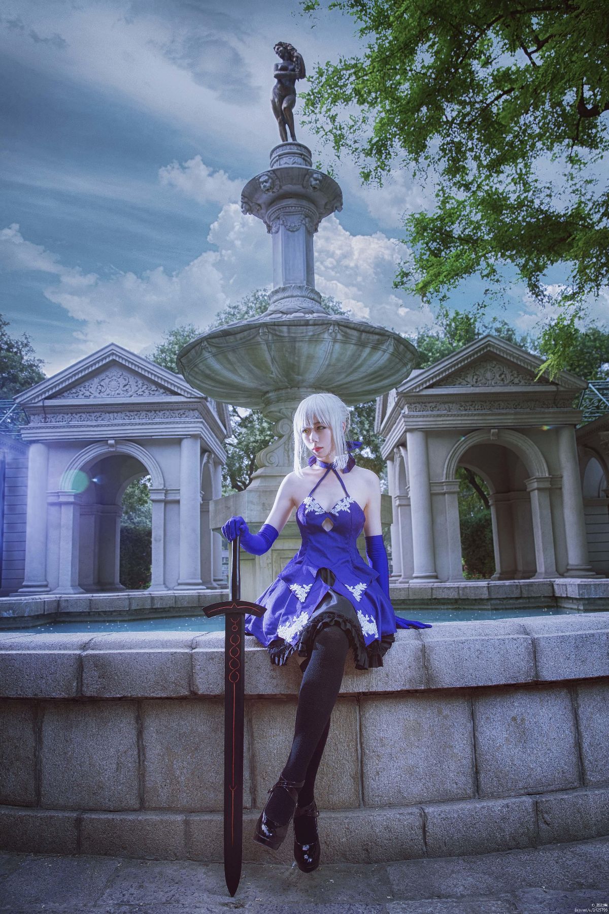 "Fate Stay Night" Saber Dress C o S P L A Y