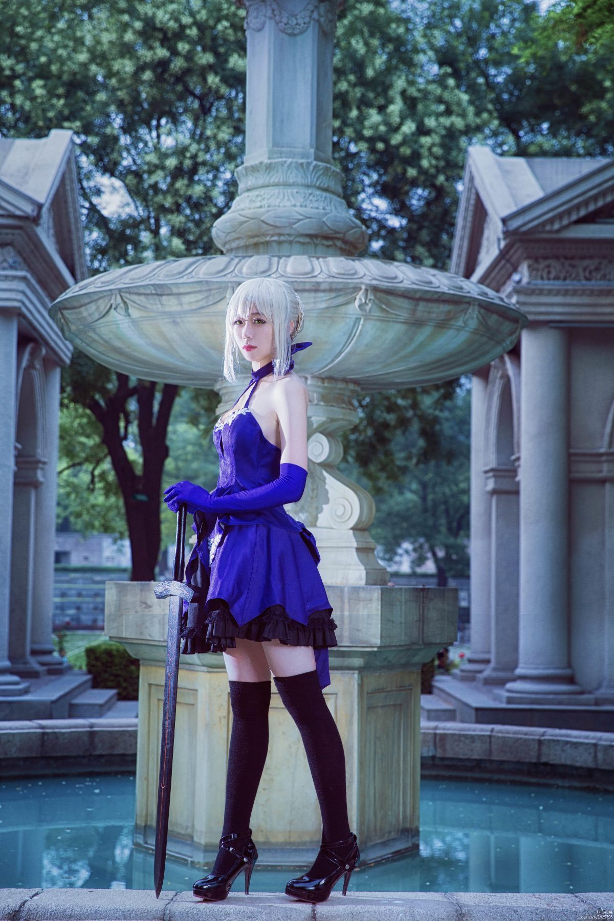 "Fate Stay Night" Saber Dress C o S P L A Y