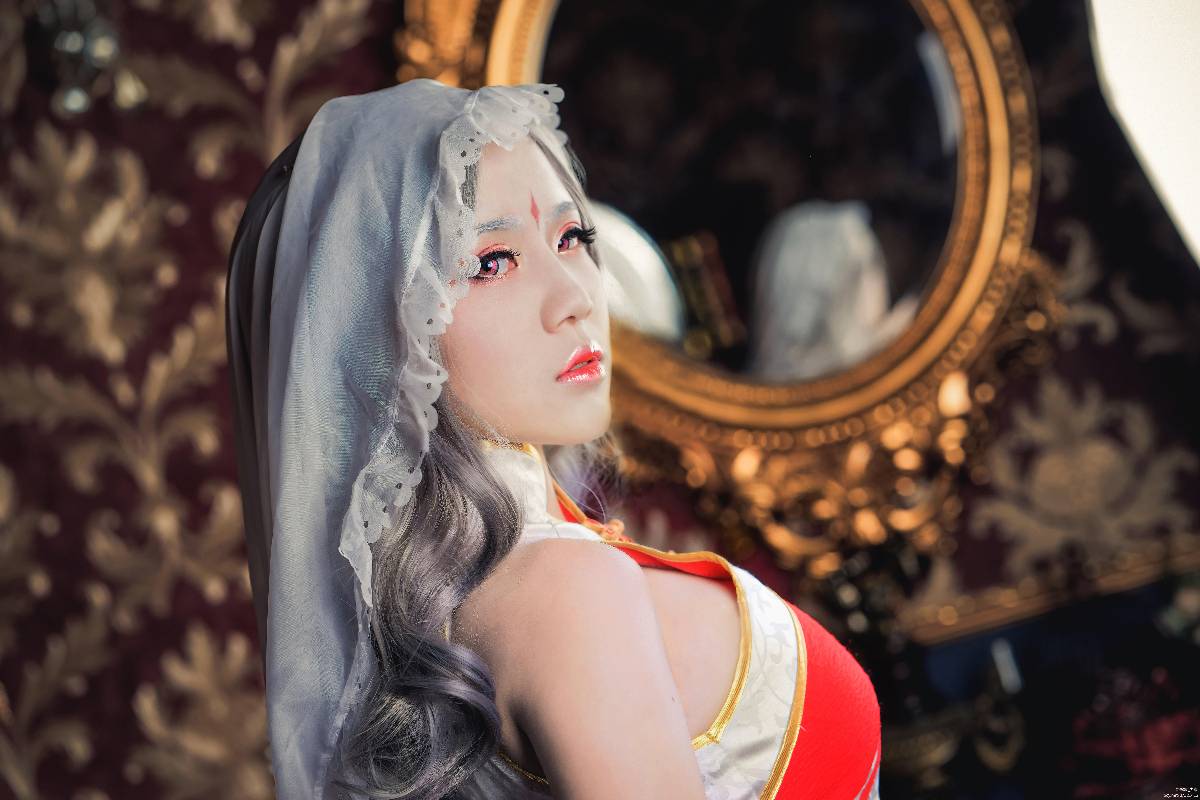 "Kiếm sĩ tình yêu trực tuyến phiên bản 3" Cang Yunmingjiao Cheongsam C O S P L A Y