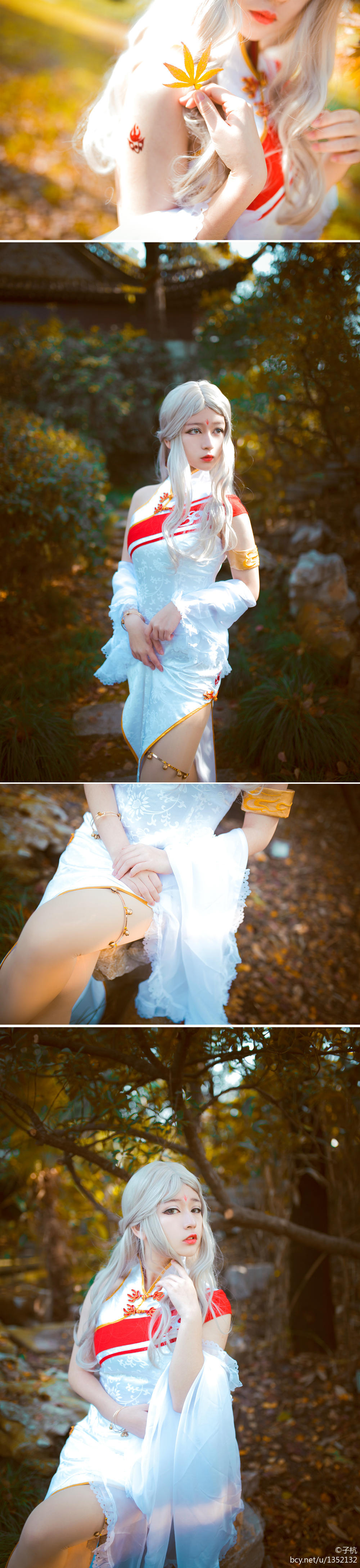 "Kiếm sĩ tình yêu trực tuyến phiên bản 3" Cang Yunmingjiao Cheongsam C O S P L A Y