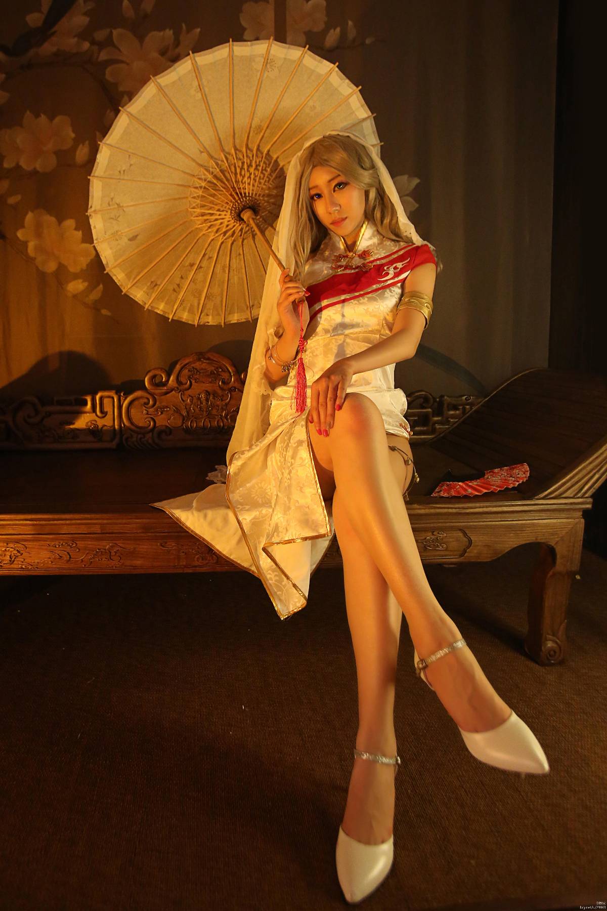 "Kiếm sĩ tình yêu trực tuyến phiên bản 3" Cang Yunmingjiao Cheongsam C O S P L A Y